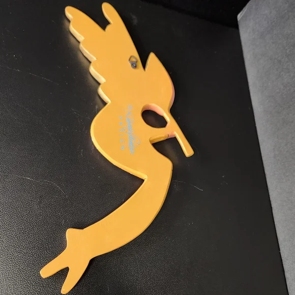 Robert Shields Design vintage kokopelli sputhwest angel 13" wall art signed